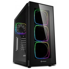 CAJA SHARKOON TG6 ATX 2XUSB3.0 2XUSB2.0 SIN FUENTE RGB