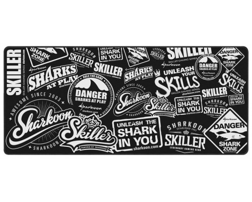 ALFOMBRILLA GAMING SHARKOON SKILLER SGP2 NEGRO XXL 900x400x2,5MM