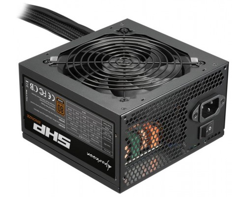 FUENTE ALIMENTACION SHARKOON SHP 600W 80+BRONZE ATX NEGRO