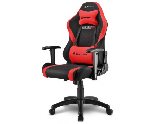 SILLA GAMING SHARKOON SKILLER SGS2 JR NEGRO ROJO