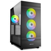 CAJA SHARKOON REBEL C50 RGB ATX 2XUSB3.0 SIN FUENTE NEGRO