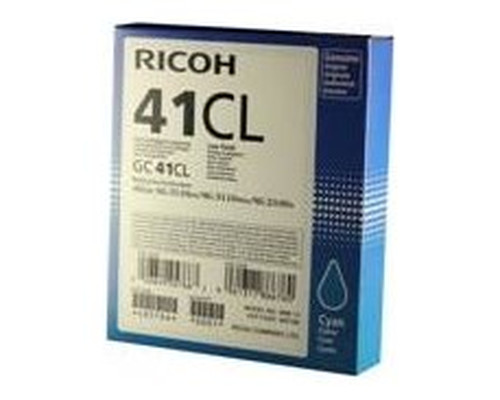 Cartucho gel ricoh gc - 41ci cian (600-MR6 Cartucho gel ricoh gc - 41ci cian (600