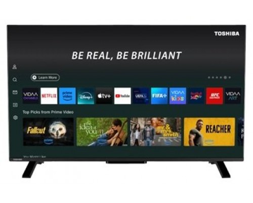 TOSHIBA TV 40" 40QV2F63DG UHD QLED SMART TV HDR10+