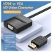 CONVERSOR HDMI A VGA 0.15 M NEGRO VENTION