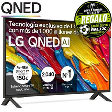 TV LG QNED 43QNED84A6C 43" 4K UHD SMART TV WiFi BLUETOOTH VRR HDR10-DI60 TV LG QNED 43QNED84A6C 43" 4K UHD SMART TV WiFi BLUETOOTH VRR HDR10