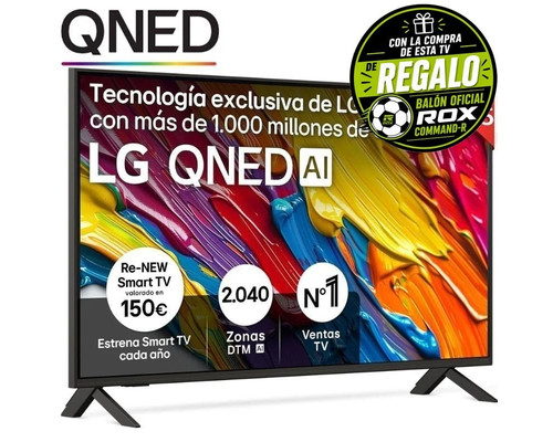 TV LG QNED 43QNED84A6C 43" 4K UHD SMART TV WiFi BLUETOOTH VRR HDR10