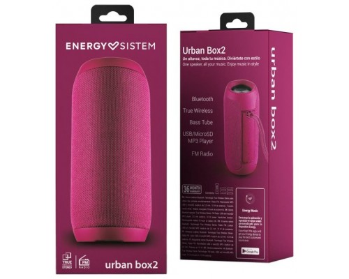 Energy Sistem Altavoces urban box 2 magenta