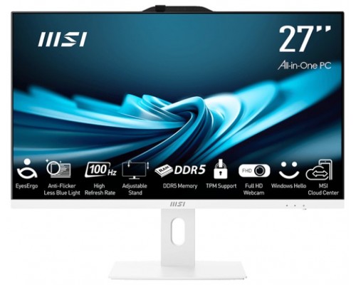 BAREBONE MSI AIO PRO AP272P i714700_16GB _1TB WHITE