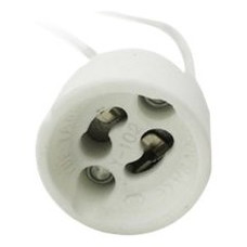 Porta lamparas silever electronic gu10 230v-MR0 Porta lamparas silever electronic gu10 230v
