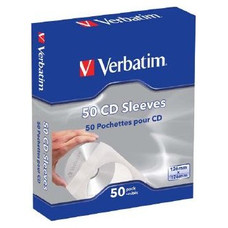 Fundas papel verbatim cd pack 50