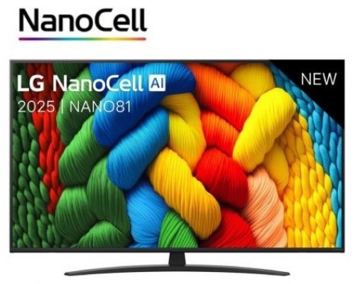 LG TV 50" 50NANO81A6A NANOCELL UHD 4K