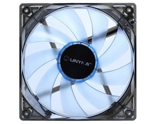 VENTILADOR AUXILIAR UNYKA COOLER FAN 120 mm LED BLUE