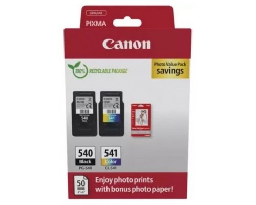 Canon Cartucho Multipack PG-40/CL41 + papel