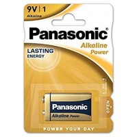 PILA PANASONIC LR61 ALKALINE 9V 1 UNIDAD