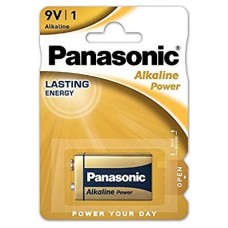 PILA PANASONIC LR61 ALKALINE 9V 1 UNIDAD