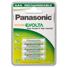 PILAS PANASONIC AAA ALKALINE 1.2V 4 UNIDADES RECARGABLE