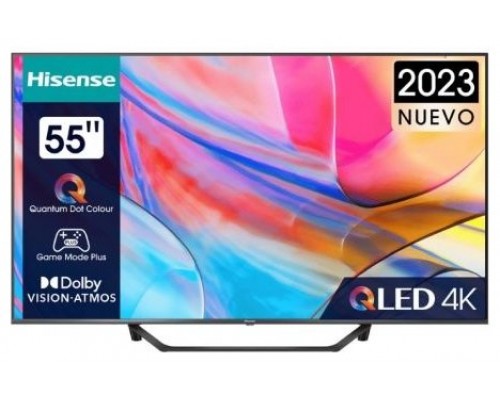 TELEVISOR 55" HISENSE A7KQ UHD 4K QLED SMART TV