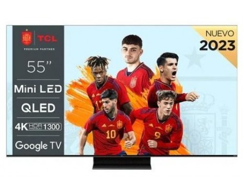 TV TCL 55" 55C805 UHD MINILED QLED GOOGLETV 144HZ