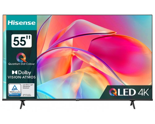 TV QLED 55"" HISENSE 55E77KQ 4K UHD SMART TV Quantum Dot Colour