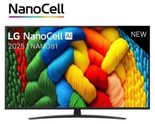 TV LG 55" 55NANO81A6A NANOCELL UHD 4K