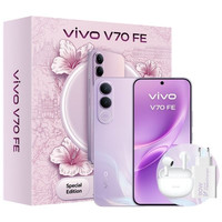 VIVO V70 FE 8Gb 256Gb Bundle Ch90w+ Buds3 Purple-65IA VIVO V70 FE 8Gb 256Gb Bundle Ch90w+ Buds3 Purple
