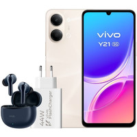 VIVO Y21 5G 4Gb(+4) 256Gb Gold Cargador + Auric.-37IA VIVO Y21 5G 4Gb(+4) 256Gb Gold Cargador + Auric.