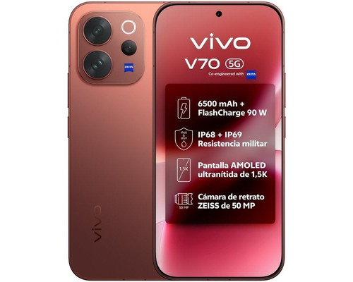 VIVO V70 5G 6.59" 8Gb 512Gb Brown-IA103 VIVO V70 5G 6.59" 8Gb 512Gb Brown