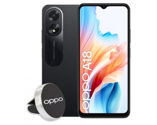 OPPO A18 6.56" HD+ 4GB(+4) 128GB Glowing Black