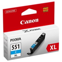 CARTUCHO TINTA CYAN CANON CLI-551C XL