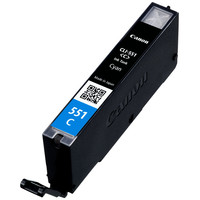 Cartucho tinta canon cli - 551 cian mg6350-2MR Cartucho tinta canon cli - 551 cian mg6350