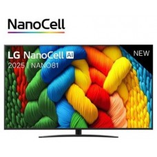 TV LG 65" 65NANO81A6A NANOCELL UHD 4K