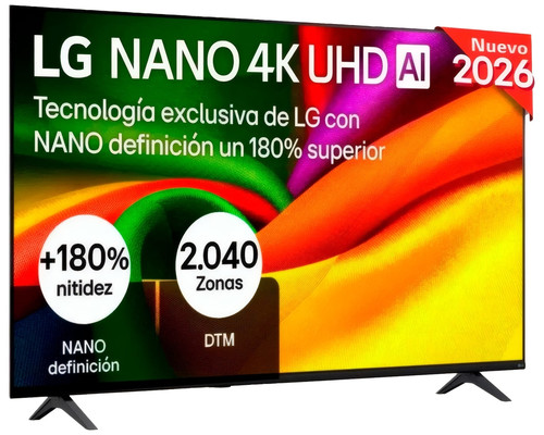 TV LG 65NU8E0B3LA.AEU 65" NANO UHD PATAS LATERALES WIFI HDMI X3-DI95 TV LG 65NU8E0B3LA.AEU 65" NANO UHD PATAS LATERALES WIFI HDMI X3