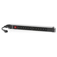 REGLETA SALICRU SPS PDU 12 TOMAS IEC C13 / Entrada IEC C14