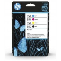 TINTA HP PACK 950 NEGRO Y 951 CIAN MAGENTA AMARILLO