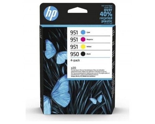 TINTA HP PACK 950 NEGRO Y 951 CIAN MAGENTA AMARILLO