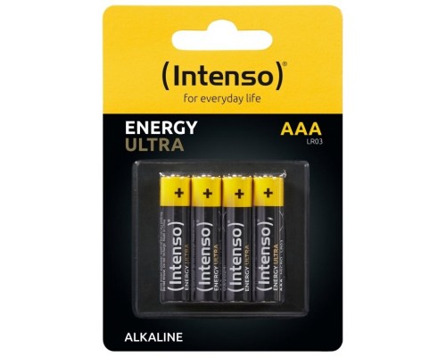 Intenso Pila Alcalina energy ultra AAALR03 Pack-4