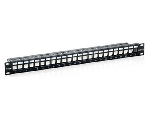 Patch panel equip vacio cat.6 24-MR2 Patch panel equip vacio cat.6 24