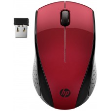 RATON OPTICO WIRELESS 220 ROJO HP