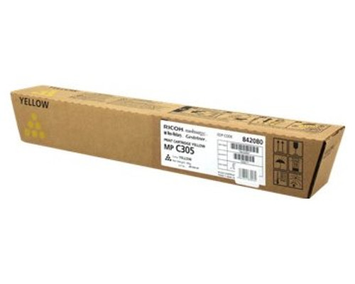 Toner ricoh 842080 amarillo mp c305sp-MR11 Toner ricoh 842080 amarillo mp c305sp