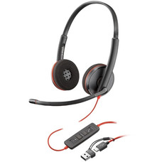 Auriculares poly blackwire 3220 estéreo usb - c-MR6 Auriculares poly blackwire 3220 estéreo usb - c