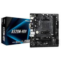 Placa base asrock am4 a520m - hdv m - atx