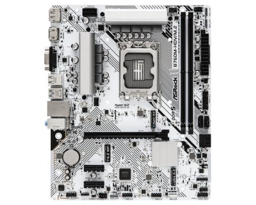 PLACA BASE ASROCK B760M-HDV M.2 LGA1700 2XDDR5 GEN 12, GEN 13, GEN14