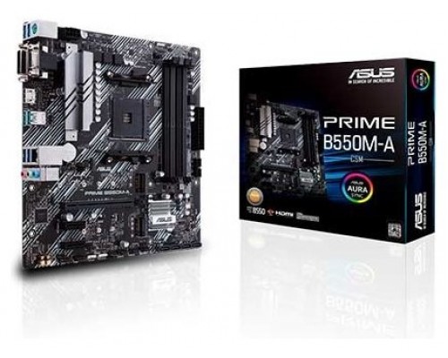 PLACA BASE ASUS PRIME B550M-A CSM AM4 MATX 4XDDR4