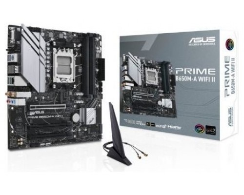 PLACA BASE ASUS PRIME B650M-A WF II B550  AM5 MATX 4XDDR5