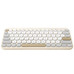TECLADO ASUS KW100 INNALAMBRICO QWERTY BEIGE-DI14 TECLADO ASUS KW100 INNALAMBRICO QWERTY BEIGE