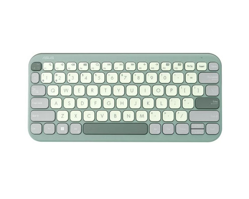 TECLADO ASUS KW100 INNALAMBRICO QWERTY GREEN-DI14 TECLADO ASUS KW100 INNALAMBRICO QWERTY GREEN