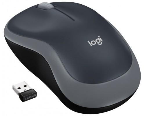 RATON OPTICO WIRELESS M185 NEGRO LOGITECH