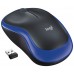 RATON OPTICO WIRELESS M185 AZUL LOGITECH