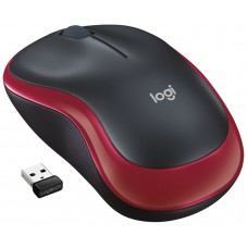 RATON OPTICO WIRELESS M185 ROJO LOGITECH