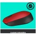 RATON OPTICO WIRELESS M171 ROJO LOGITECH